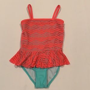 O’rageous girls swim one piece suit size 5